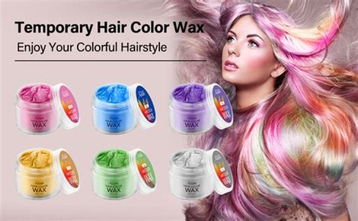 Professional 6 Colors Temporary Hair Dye Powder Cake Styling Non Toxic