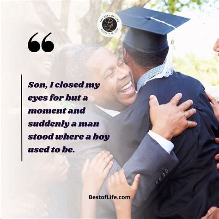 Proud Parents Quotes For Son's Achievement Quotes I Love