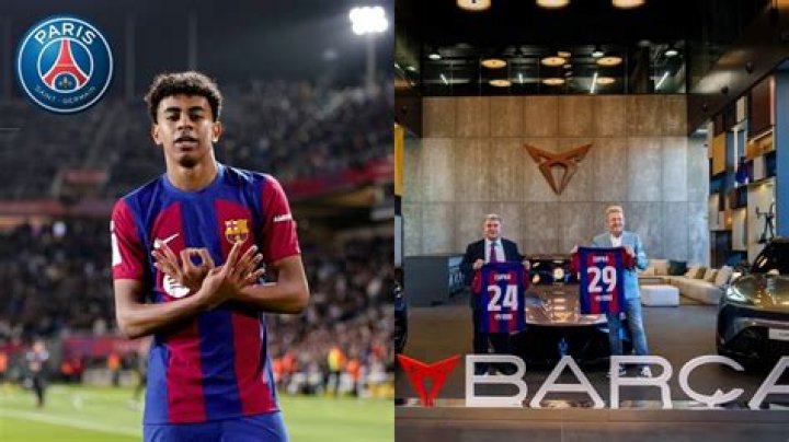 PSG to Pursue Lamine Yamal Barcelona Secure 35m in Sponsorship Money