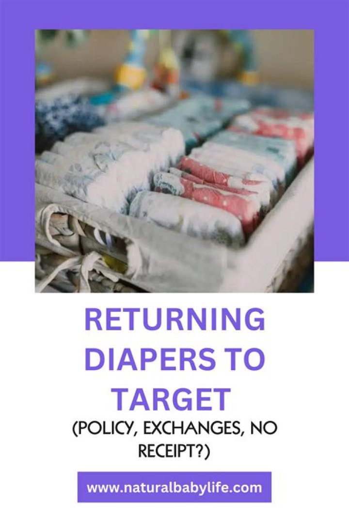 Returning Diapers to Target (Policy, Exchanges, No Receipt?)
