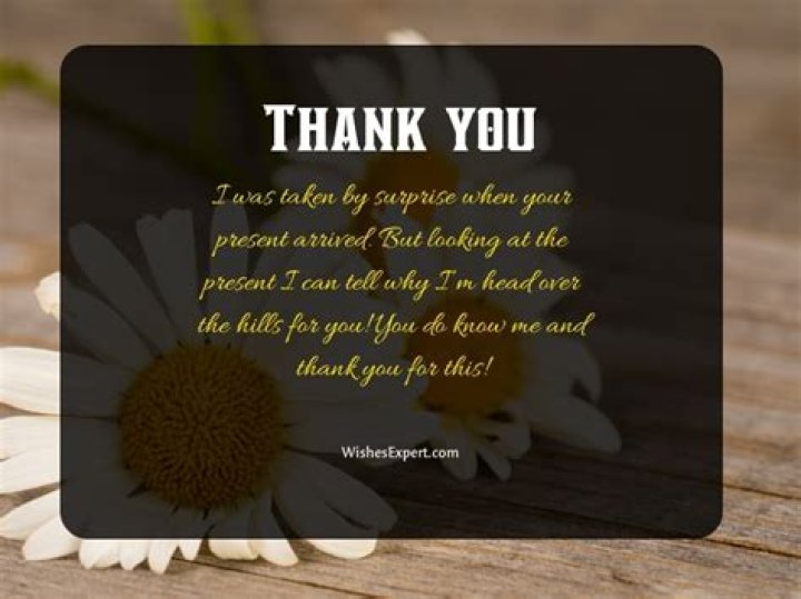 Saying Thank You To The Lord....