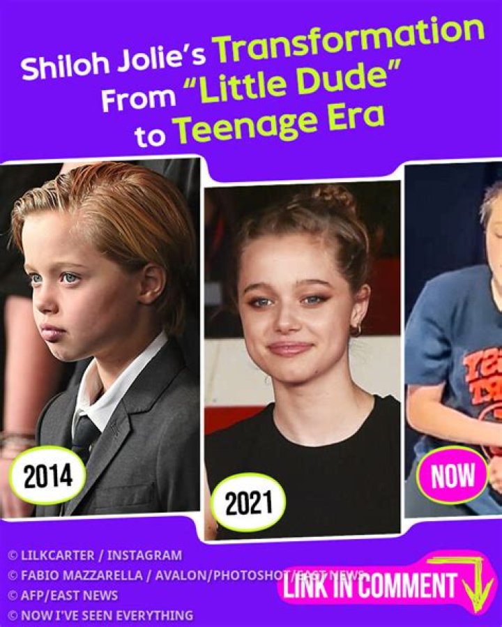 Shiloh JoliePitt’s 2021 transformation from tomboy to teen supreme