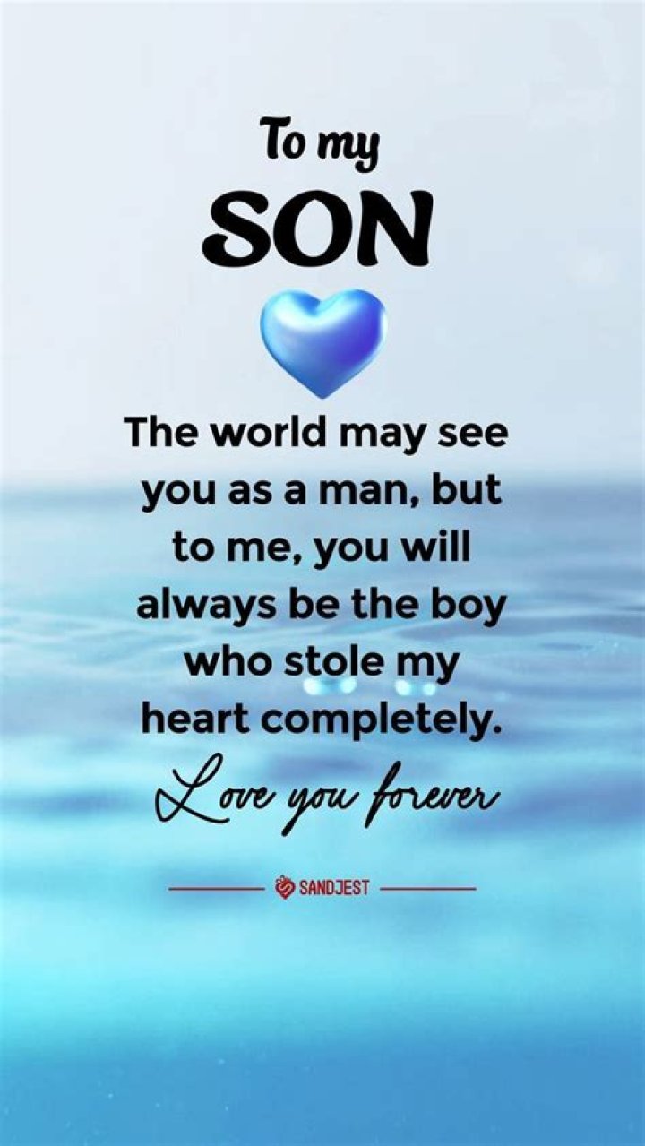 Short Quote For Son I love to visit and give support by subscribing
