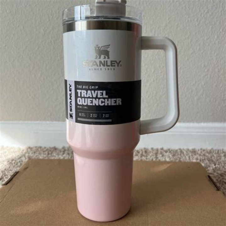 Stanley Adventure 40oz Stainless Steel Quencher Tumbler Cup Chambray