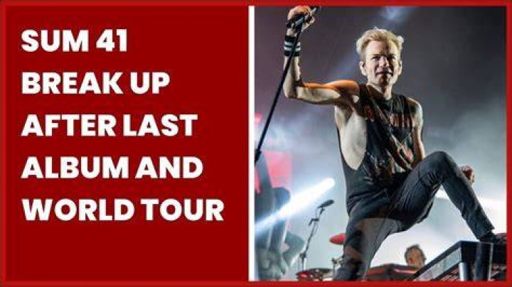 Sum 41 Break Up After 27 Years