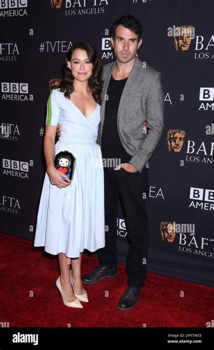Tatiana Maslany and Tom Cullen at the 2015 Canadian Screen Awards Tom