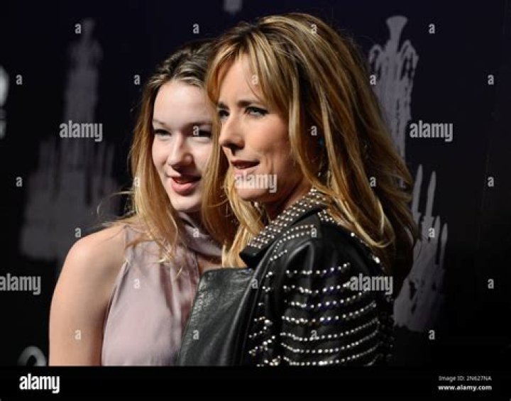 Tea Leoni Madelaine West Duchovny Editorial Stock Photo Stock Image