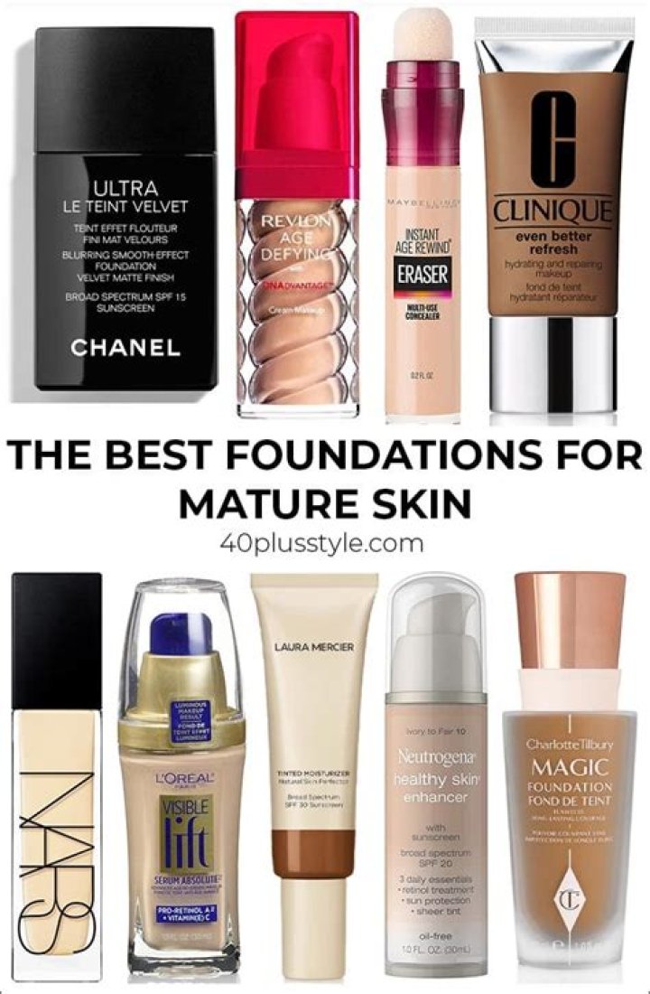 The Best Foundation for Women Over 50 Will Make Your Skin Glow
