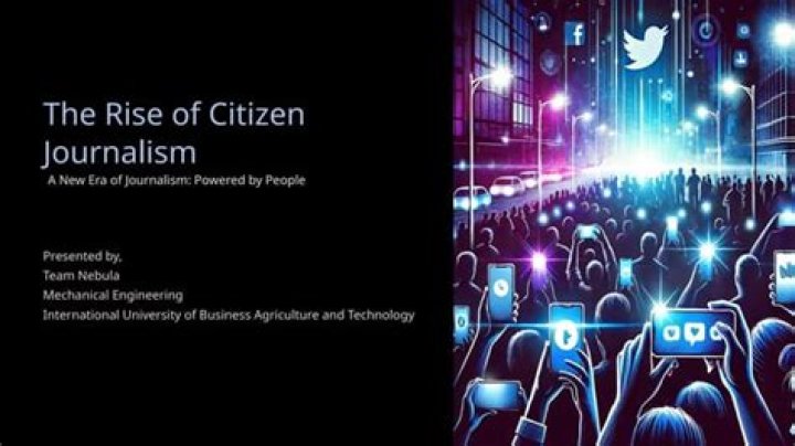 The Rise of Citizen Journalism in Nigeria A Case Study of Sahara