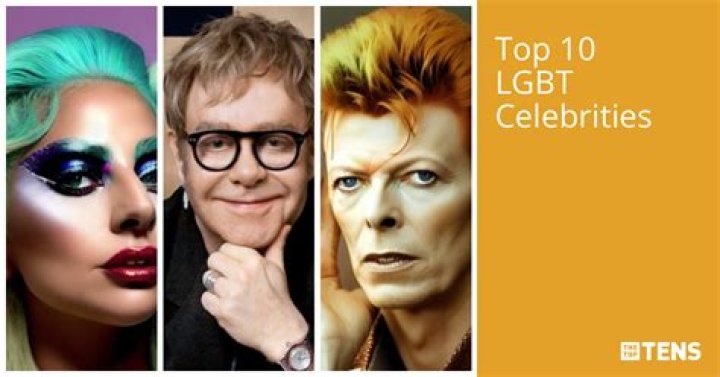 Top 10 LGBT+ Celebrities 2018 British LGBT Awards