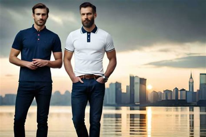 two men standing next to each other smiling
