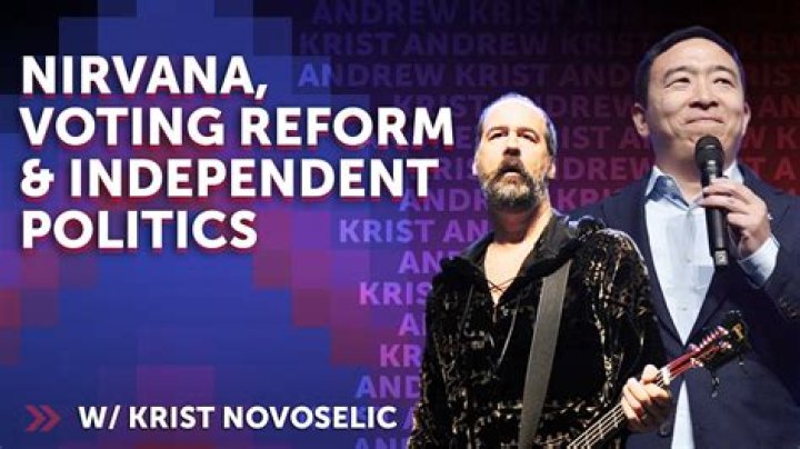 Vote Krist Novoselic For A Better Future In 2024