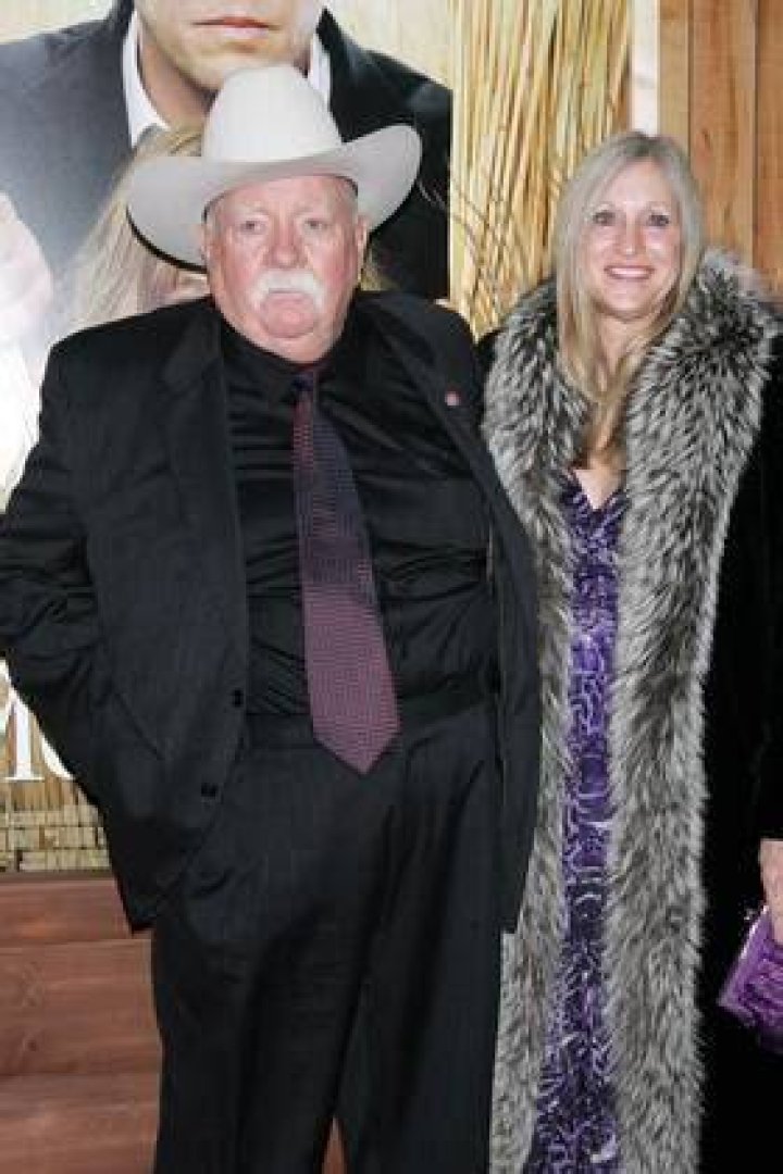 Wilford Brimley with wife Lynne arrives for the Premiere of Did You