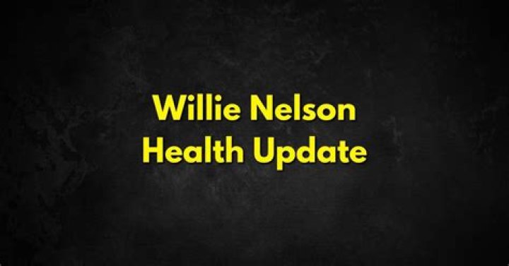 Willie Nelson health update Country legend hospitalised during